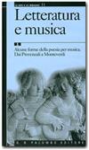 Letteratura e musica