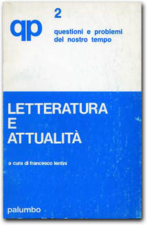  copertina Letteratura e attualità