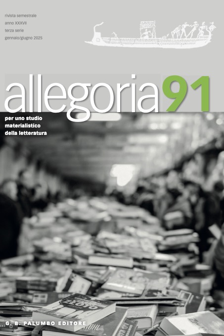  copertina Allegoria abbonamento annuo 2025