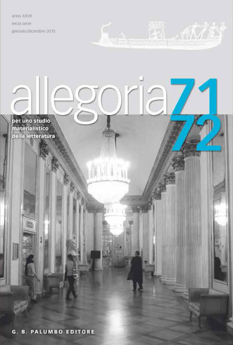 copertina Allegoria 71-72