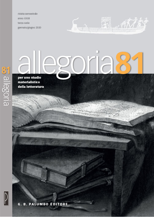  copertina Allegoria 81