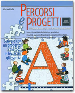 copertina Percorsi e progetti 1 - VOLUME Scrivere con un progetto: i metodi, le tecniche, gli esercizi
