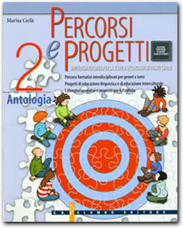 copertina Percorsi e progetti 2 - VOLUME Antologia
