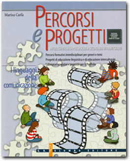 copertina Percorsi e progetti 2 - VOLUME I linguaggi della comunicazione