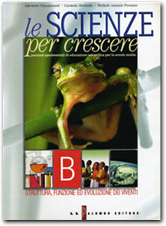 copertina Le scienze per crescere - TOMO B